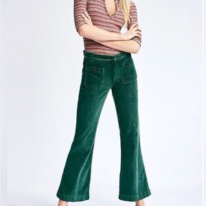 Free People Retro Flare Pants cords
